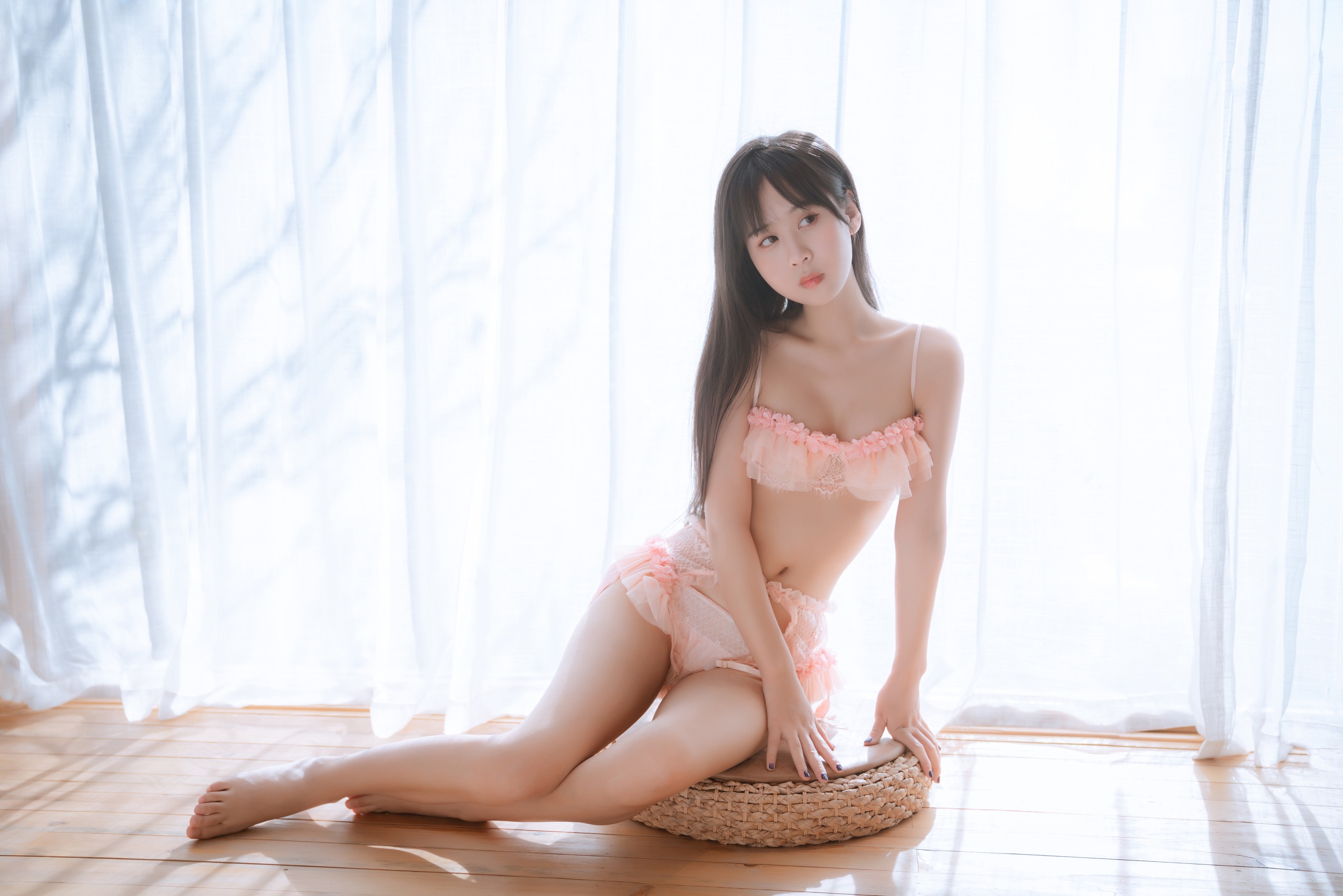 图片[1]-萌芽儿o0 – NO.057 粉 [45P]-XikXak